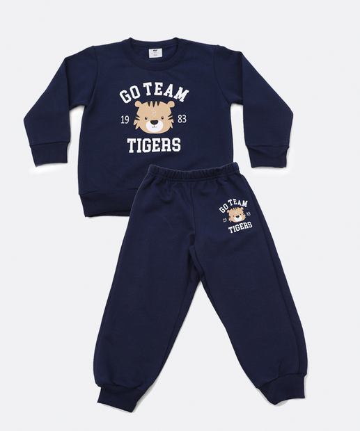 Image_Conjunto Infantil Moletinho Tigre MR Tam 1 a 3 Azul