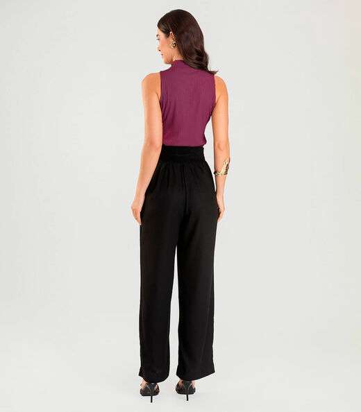 Regata Gola Alta Feminina Dianna Vermelho