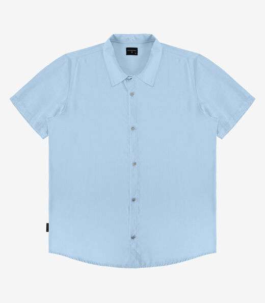 Camisa em Viscolinho Desert Masculina Diametro Azul