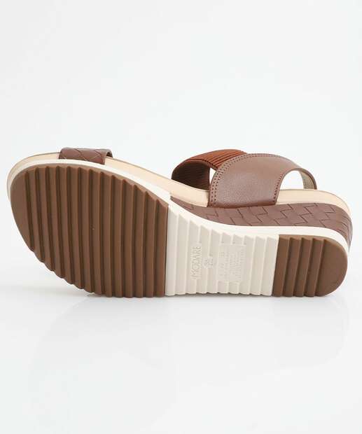 Sandália Feminina Plataforma Modare Marrom