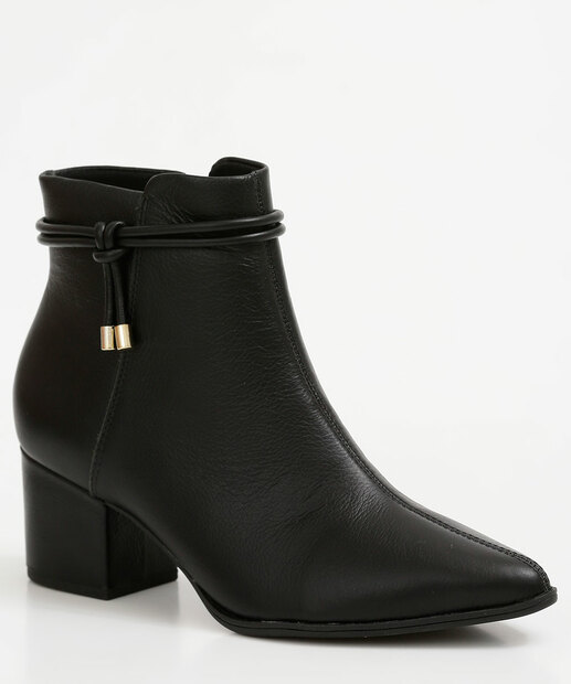 Bota Feminina Cano Curto Salto Grosso Via Uno 