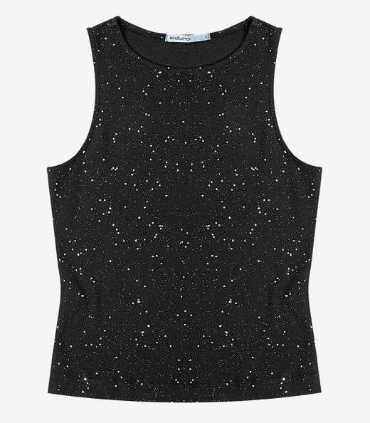 Regata Feminina em Ribana Endless Preto