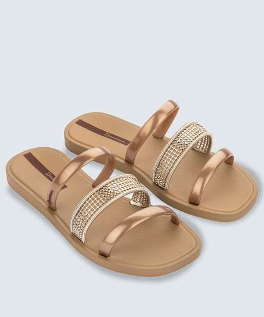 Chinelo Slide Ipanema Feminino Seu Brilho