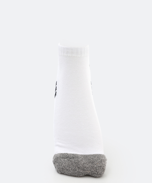 Kit 3 Pares Meias Masculina Cano Curto MR Branco