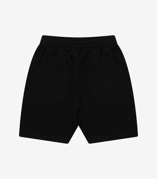 Bermuda Básica Menino Rovi Kids Preto