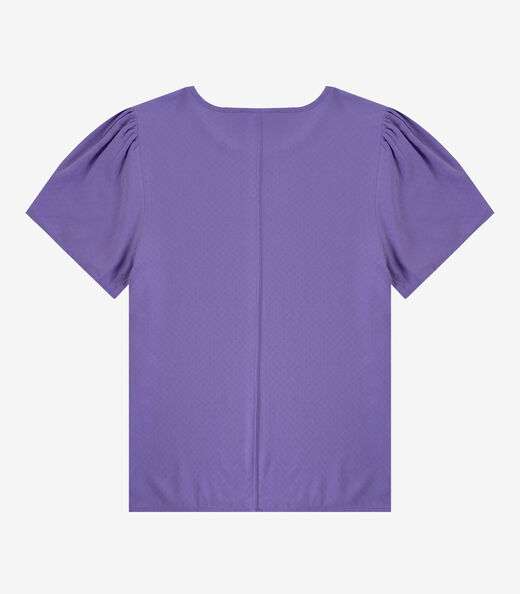 Blusa Feminina Em Viscose Infinita Cor Roxo