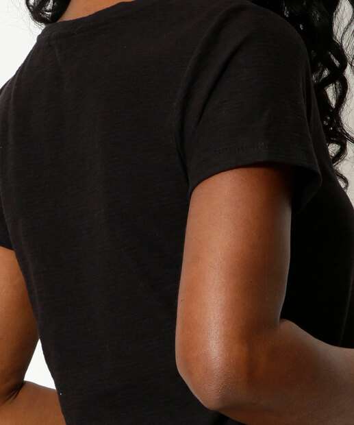 Blusa Feminina Flamê Manga Curta Marisa