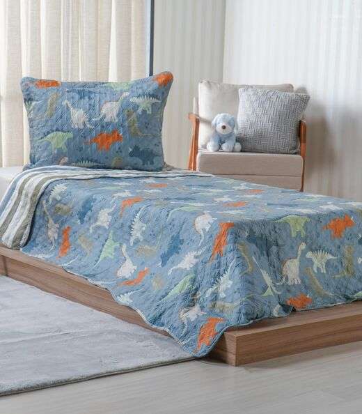 Image_Jogo Cobre Leito Dupla Face Casal Bene Casa Azul