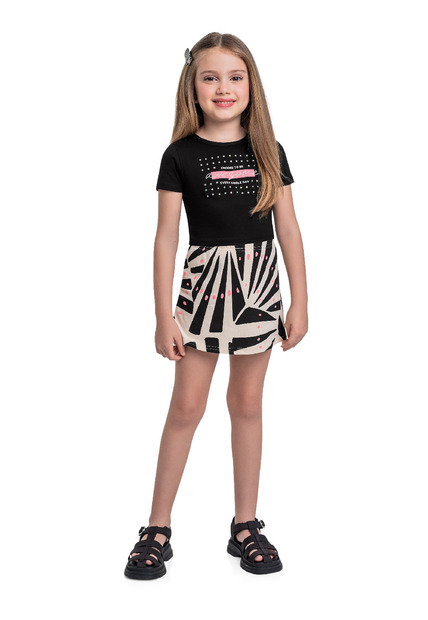 Image_Conjunto Blusa Cropped e Short-Saia Bee Loop