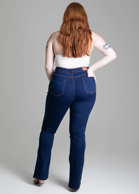 Calça Jeans Sawary Plus Size Bootcut - 278228