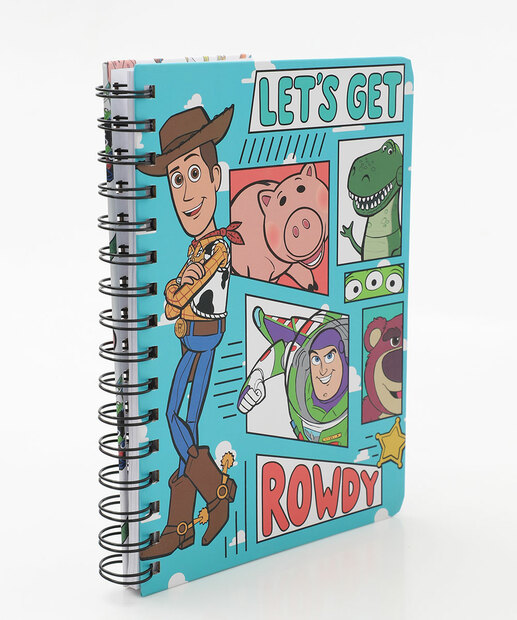 Caderneta Anotações Toy Story Disney Azul