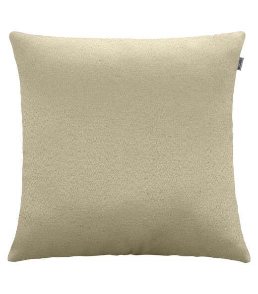 Image_Capa De Almofada Jacquard Liso Adomes Bege