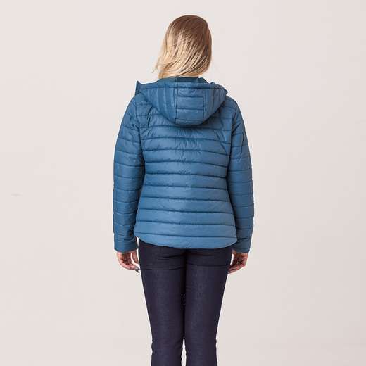 Jaqueta Puffer Feminina com Capuz Zune