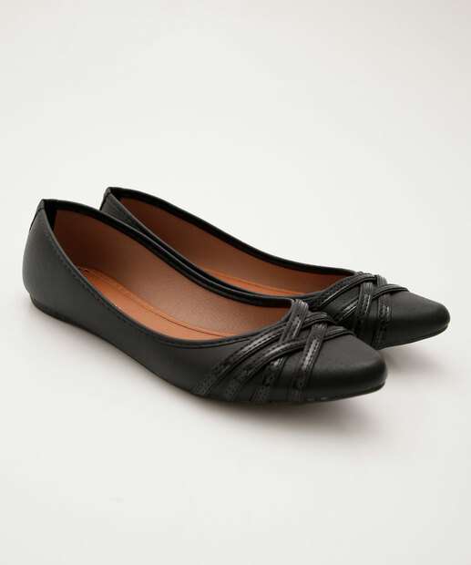 Sapatilha Feminina Bico Fino 