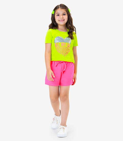 Blusa Infantil Feminina Rovi kids Verde