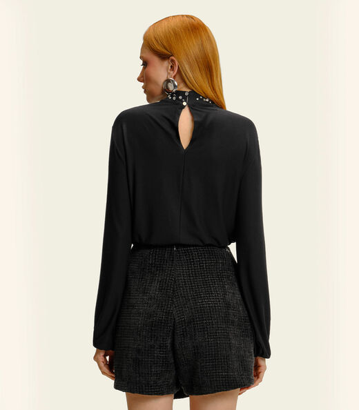 Blusa Feminina Leves Defeitos Endless Preto