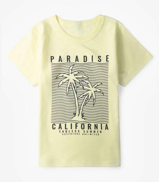 Conjunto Infantil Menino Paradise Select Amarelo