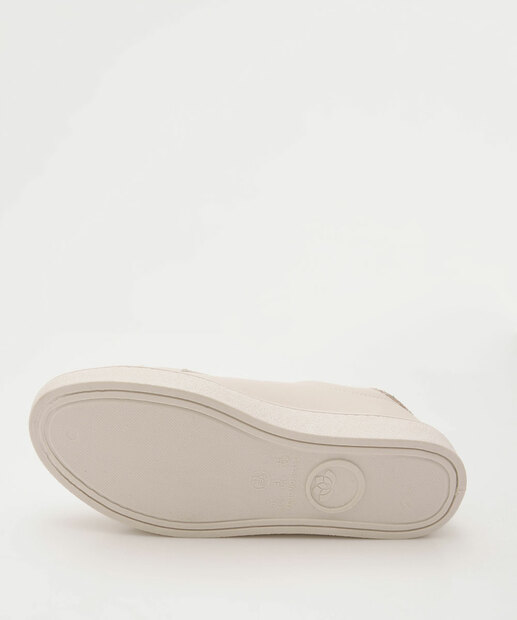 Tênis Infantil Casual Recorte Marisa Off White