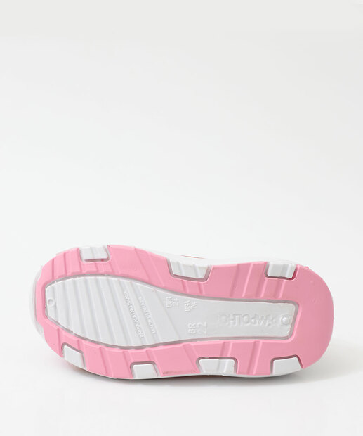 Tênis Infantil Casual Capivara Pimpolho Rosa