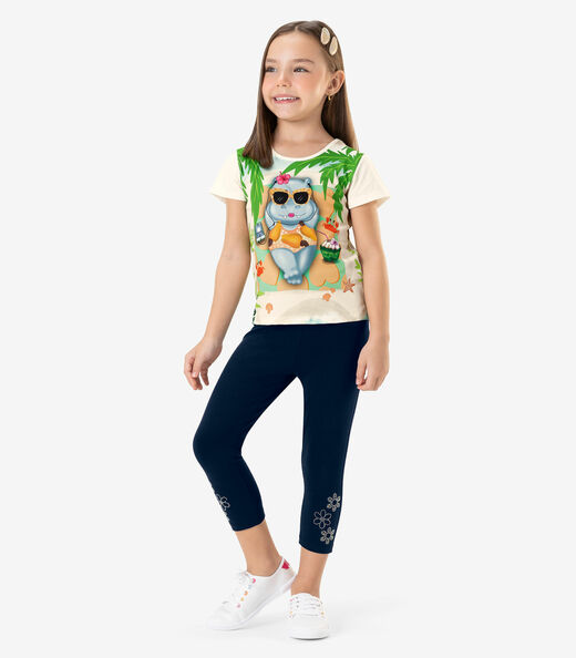 Blusa Infantil Rovi Kids Bege