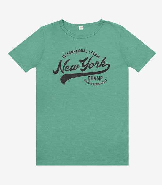 Image_Camiseta Adulto Masculino em Meia Malha Rovitex Verde