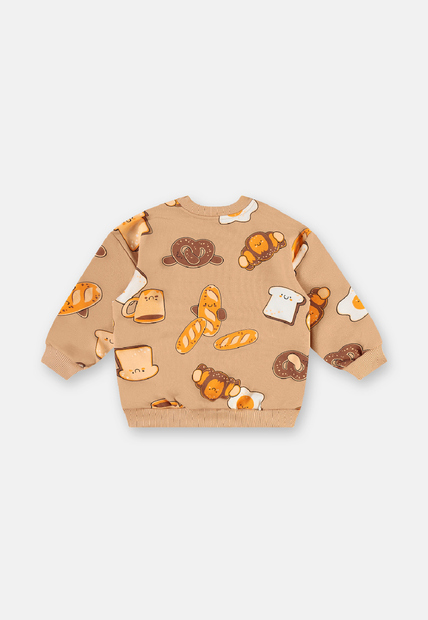 Conjunto Blusão Calça Baguette Três e Já