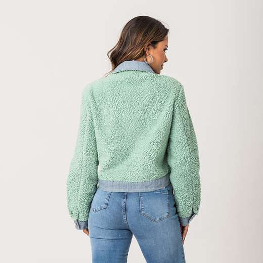 Jaqueta Feminina Teddy Zune