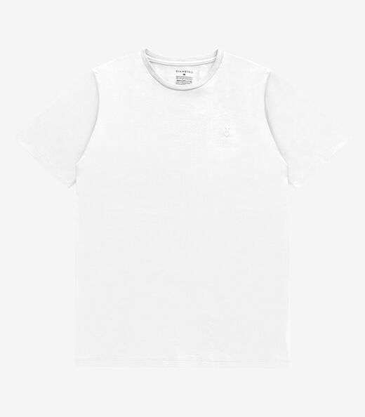 Camiseta Masculina Básica Diametro Branco