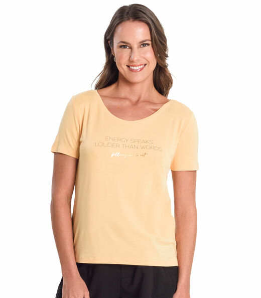 Blusa Feminina Wild Rovitex Amarelo