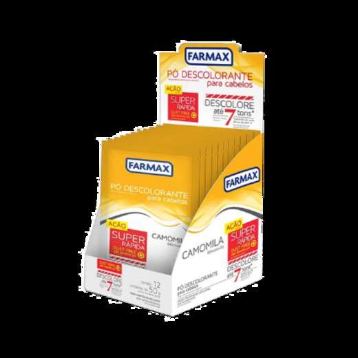 Descolorante Pó Farmax Camomila 20g