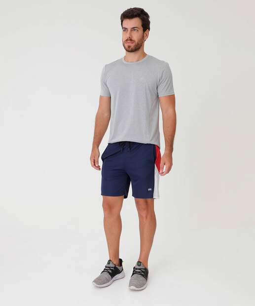 Camiseta Masculina Fitness Manga Curta MR