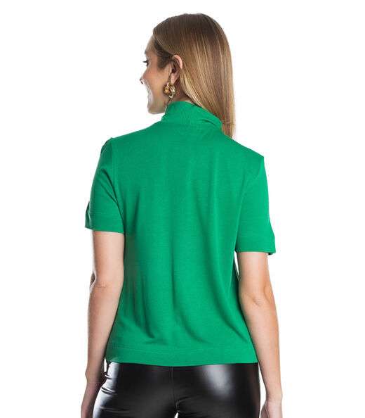 Blusa Feminina Gola Alta Endless Verde