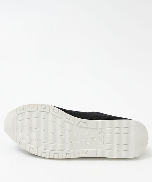 Tênis Casual Slip On Feminino Via Uno Preto