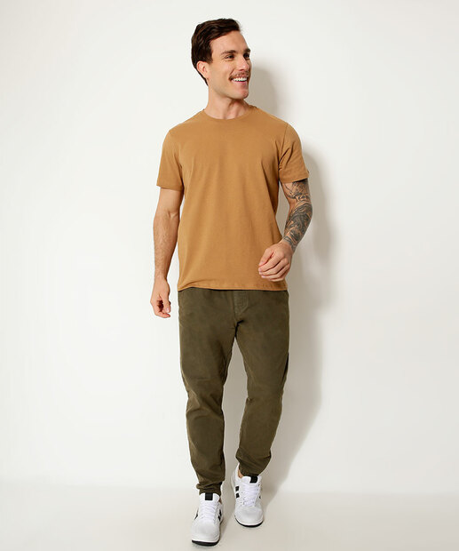 Camiseta Masculina Básica Manga Curta MR