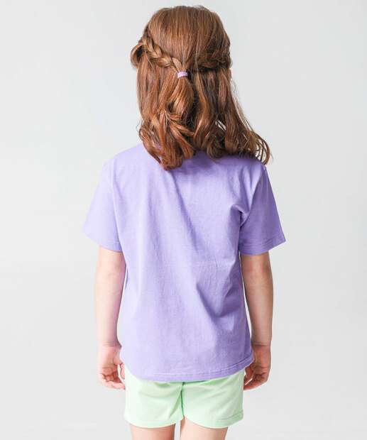 Pijama Infantil Estampa Unicórnio Marisa Tam 1 A 8 Roxo