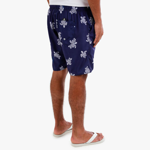 Short Tactel Estampa Tartaruga