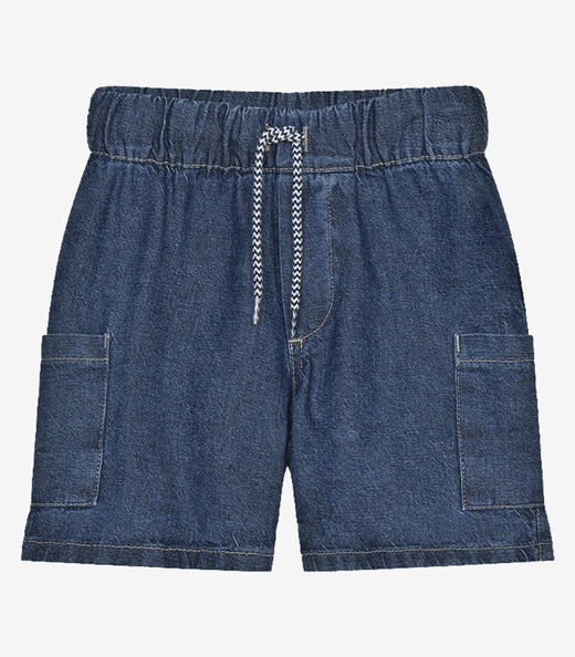 Conjunto Infantil  Camiseta Com Bermuda Trick Nick Bege