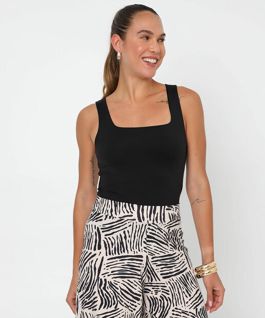 Image_Blusa Regata Feminina Lisa Marisa Preto