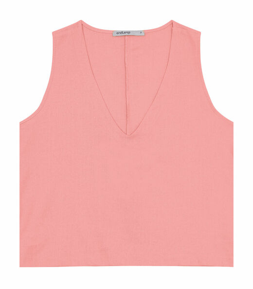 Regata De Linho Premium Feminino Endless Rosa