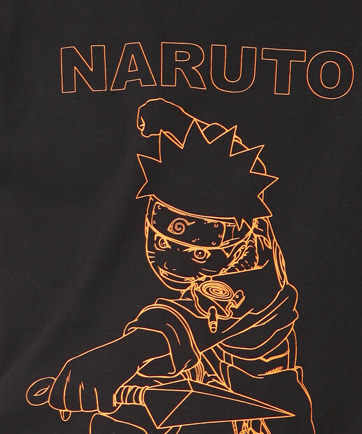 Camiseta Juvenil Estampa Frontal Naruto Tam 10 a 16