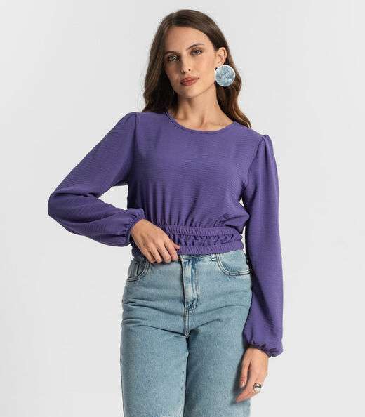 Image_Blusa Feminina Manga Longa Endless Roxo