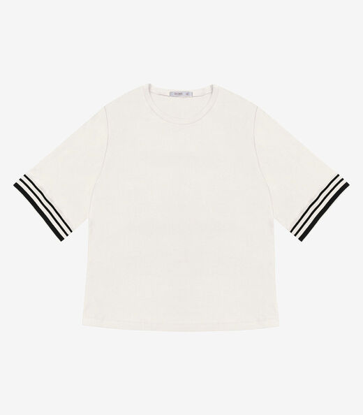 Blusa Feminina Viscose Plus Size Secret Glam Bege