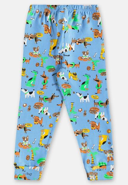 Pijama Longo Infantil Unissex Suedine Up Baby