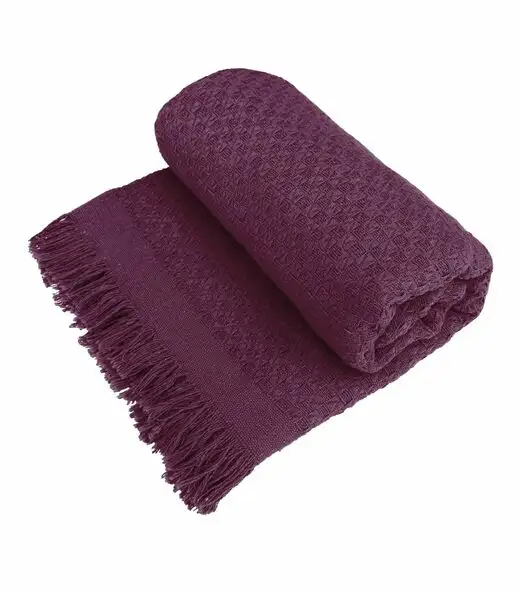 Manta Para Sofá Tapetes Junior Roxo