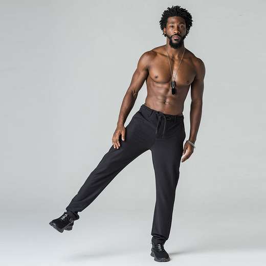 Calça Poliéster com Bolsos de Faca e Cordão RSX