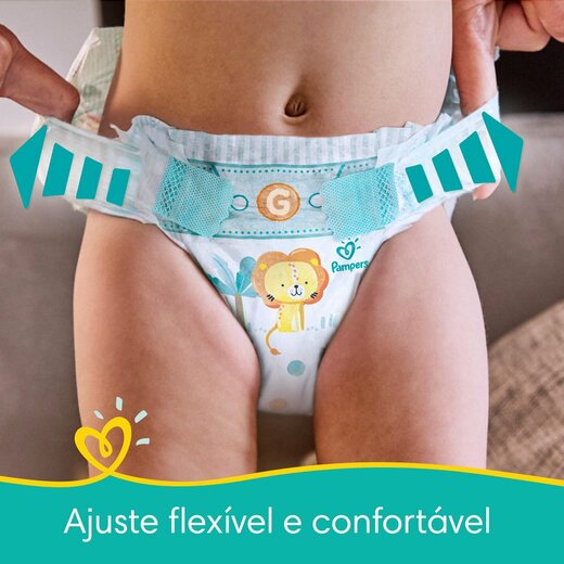 Kit 2 Fraldas Pampers Confort Sec Ptao Xxg 16 Unidadesd cada