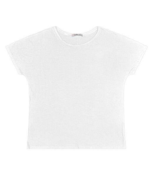 Blusa Feminina Plus Size Secret Glam Branco