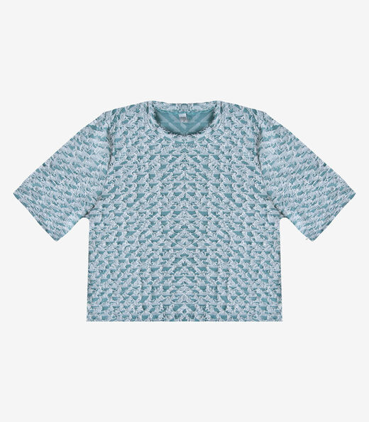 Blusa Feminina Em Malha Cocai Infinita Cor Verde