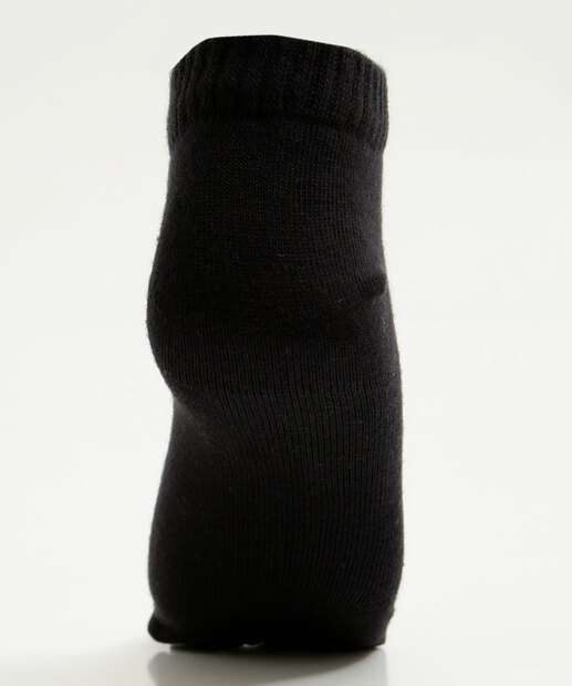 Kit 3 Pares Meias Cano Curto Feminina Estampadas Marisa