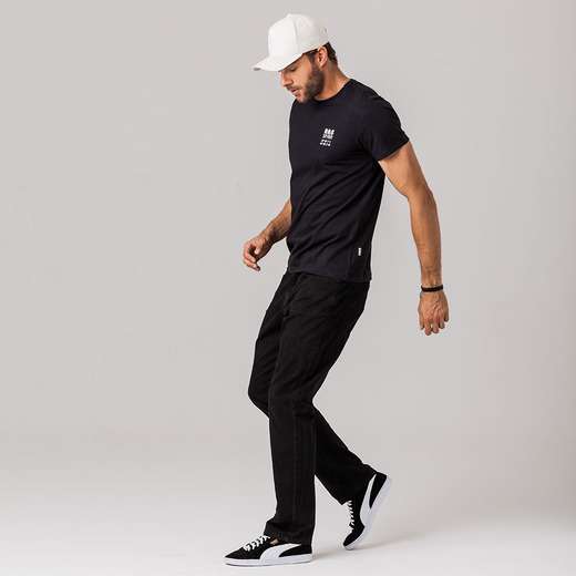 Camiseta Masculina Estampa Rock e Soda Street